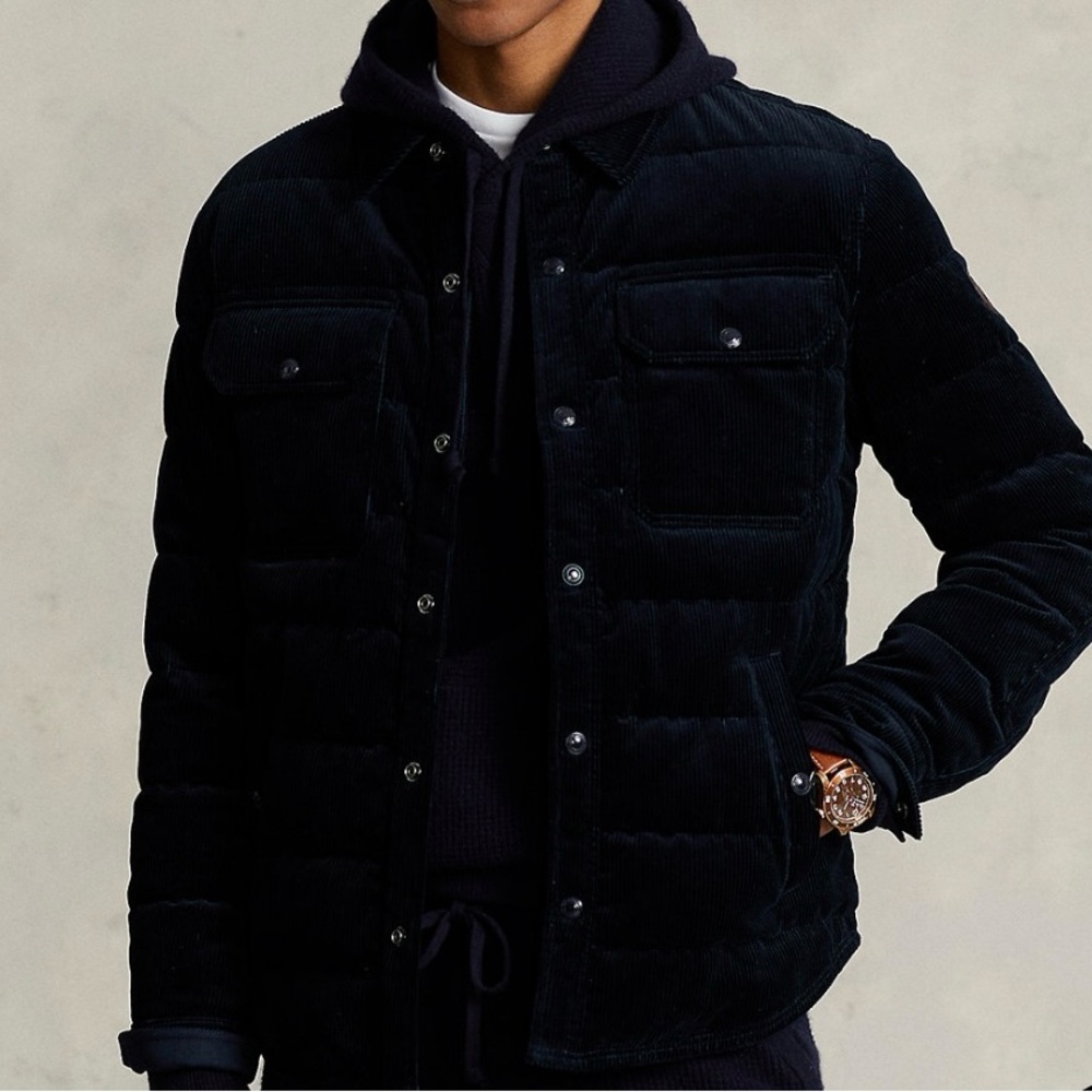 Polo By Ralph Lauren Quilted Corduroy Jacket